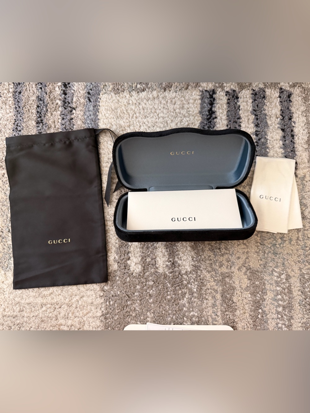 Gucci sunglasses case